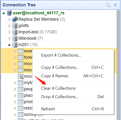 Multi-select Collection Node